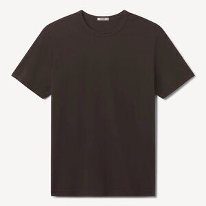 PIMA CLASSIC TEE in BROWN CINDER